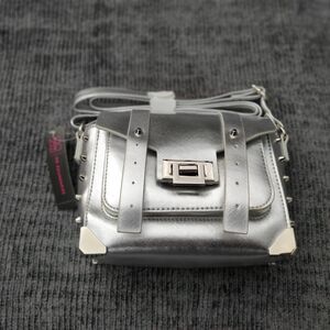 No Boundaries Silver Studded Mini Bag